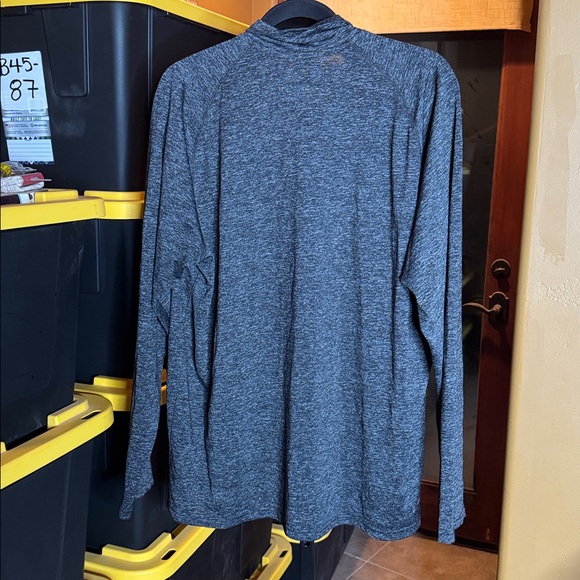 NWOT Adidas Minnesota Timberwolves Charcoal Ultimate Tee 1/4 Zip XL Climalite - Picture 7 of 8